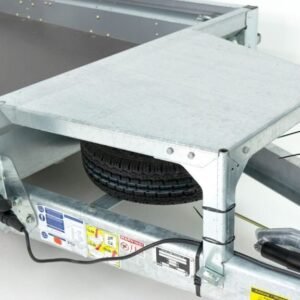 Reboque Porta-Máquinas Ifor Williams GX105 – 157 × 303 cm – 2,7 t – Rampa