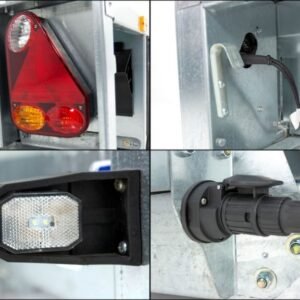 Reboque Porta-Máquinas Ifor Williams GX105 – 157 × 303 cm – 2,7 t – Rampa