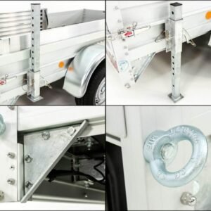 Reboque Porta-Máquinas Koch Tipo 7.26 – 150 × 300 cm – 2.600 kg