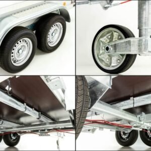 Reboque Porta-Máquinas Koch Tipo 7.26 – 150 × 300 cm – 2.600 kg