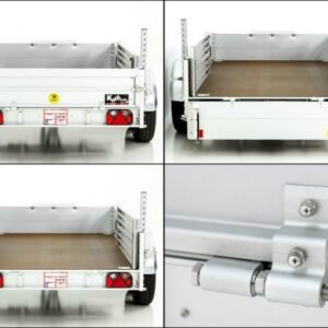 Reboque Porta-Máquinas Koch Tipo 7.26 – 150 × 300 cm – 2.600 kg – Piso em Alumínio