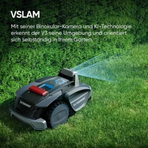 Robô Corta-Relva Sunseeker V3 – 600 m² – Corte 18 cm