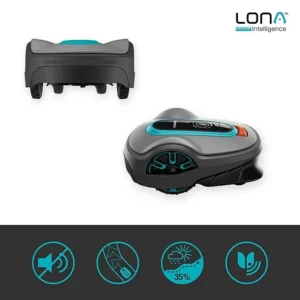 Robô Corta-Relva GARDENA smart SILENO life Set 1500 – 1.500 m² – Corte 22 cm