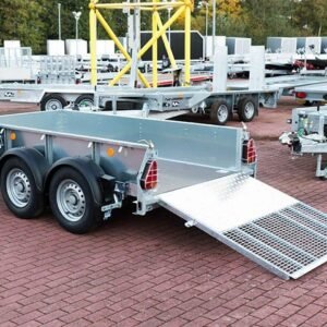 Reboque Porta-Máquinas Ifor Williams GD85 – 158 × 250 cm – 2,7 t – Rampa