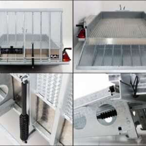 Reboque Porta-Máquinas Variant Maxi Load – 180 × 400 cm – 3,5 t – Rampa e Piso em Alumínio