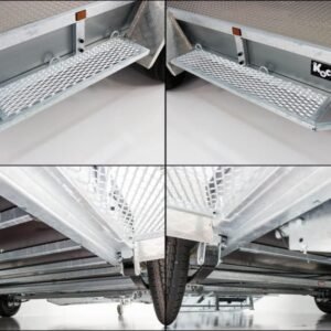 Reboque Porta-Máquinas Variant Maxi Load – 180 × 400 cm – 3,5 t – Rampa e Piso em Alumínio