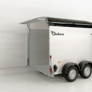 Reboque Furgão Debon Cargo – 163 × 300 × 200 cm – 2,6 t – Preto