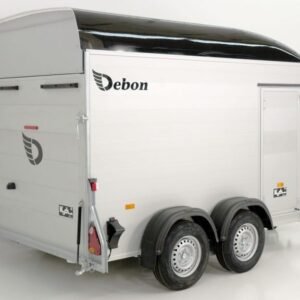 Reboque Furgão Debon Cargo – 163 × 300 × 200 cm – 2,6 t – Preto