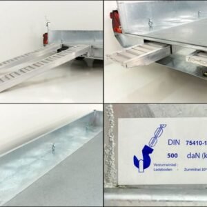 Reboque Basculante Traseiro Variant TR 3500 – 150 × 300 cm – 3,5 t