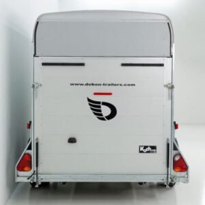 Reboque Furgão Debon Cargo C700 – 179 × 378 × 201 cm – 2,6 t – Preto