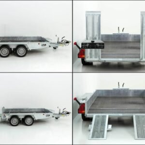 Reboque Porta-Máquinas Variant Maxi Load – 161 × 305 cm – 3,5 t – Rampas e Traseira Beavertail