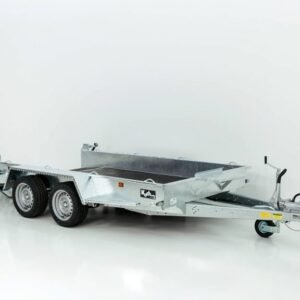 Reboque Porta-Máquinas Variant Maxi Load – 180 × 400 cm – 3,5 t – Rampa e Traseira Beavertail