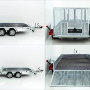 Reboque Porta-Máquinas Variant Maxi Load – 161 × 305 cm – 3,5 t – Rampa e Traseira Beavertail