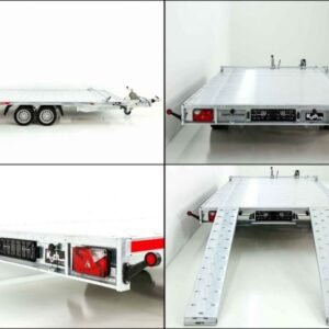Reboque Porta-Automóveis Temared CARLU 5121-S – Piso em Alumínio – 210 × 510 cm – 3,5 t – Tridem