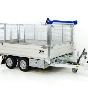 Reboque Basculante Traseiro TwinTrailer TT30-30 Tandem – 183 × 309 cm – 3,0 t – Rede