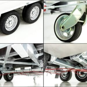 Reboque Basculante Traseiro TwinTrailer TT30-30 Tandem – 183 × 309 cm – 3,0 t – Rede
