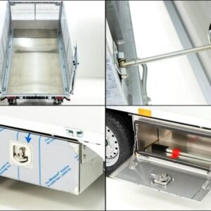 Reboque Basculante Traseiro TwinTrailer TT30-30 Tandem – 183 × 309 cm – 3,0 t – LED