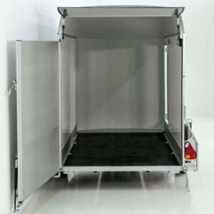 Reboque Furgão Debon C300 – 148 × 295 × 190 cm – 1,3 t – Cinzento