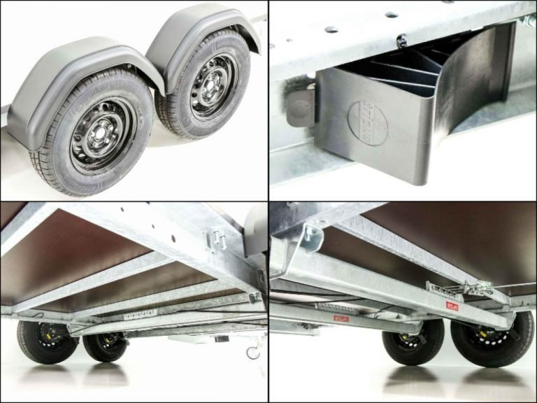 Reboque Furgão Henra Boxvan Black – 183 × 365 × 220 cm – 2,7 t – Portas