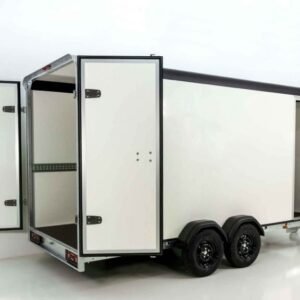 Reboque Furgão Henra Boxvan Black – 183 × 365 × 220 cm – 2,7 t – Portas