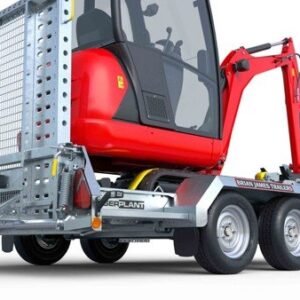 Reboque Porta-Máquinas Brian James – 280 × 130 cm – 3.500 kg – Tandem
