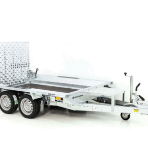 Reboque Porta-Máquinas Temared Builder – 152 × 300 cm – 2,7 t – Rampa