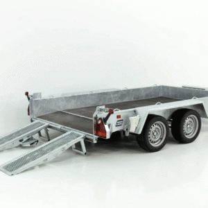 Reboque Porta-Máquinas Variant Maxi Load – 161 × 305 cm – 3,5 t – Rampas e Traseira Beavertail