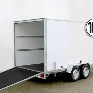 Reboque Furgão Altura:190cm 2,7t – 100km/h – Rampa
