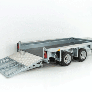Reboque Porta-Máquinas Ifor Williams GX105 – 157 × 303 cm – 2,7 t – Rampa