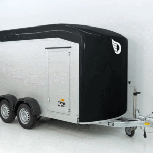 Reboque Furgão Debon Cargo C700 – 179 × 378 × 201 cm – 2,6 t – Preto