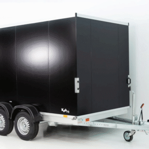 Reboque Furgão Vezeko VK Sandwich Black – 184 × 305 × 205 cm – 2,7 t – Portas