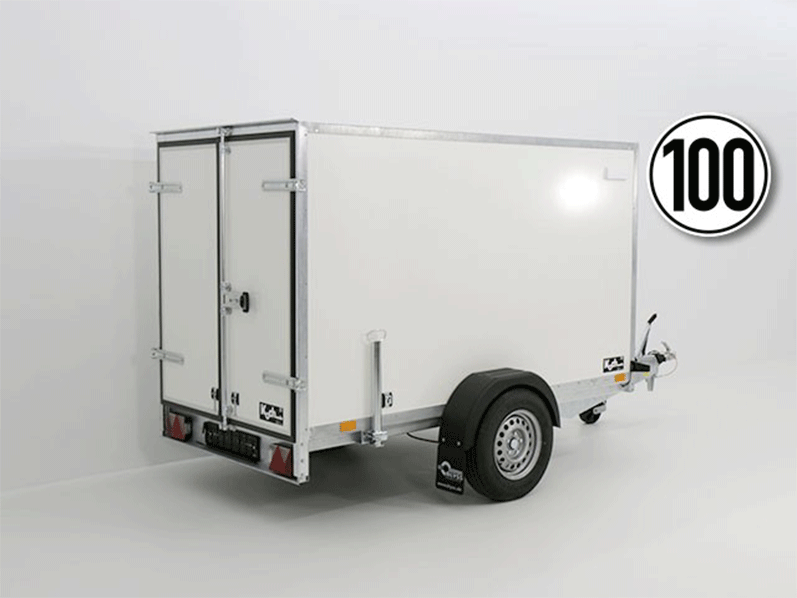 Reboque Furgão BK 130x264cm Altura 150cm 1,3t