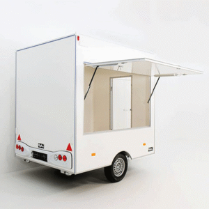 Reboque Loja BK – 200 × 250 × 230 cm – 1,3 t