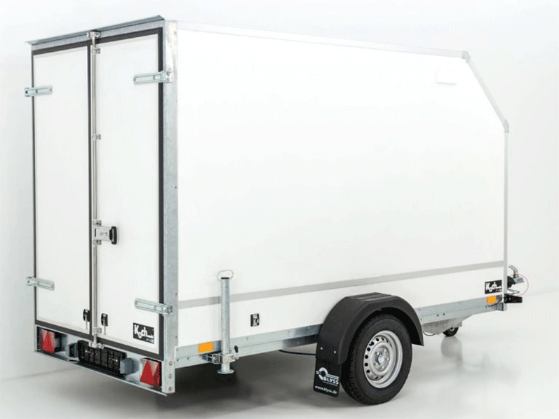 Reboque Furgão BK Altura:180cm 1,3t – Schräge vorn