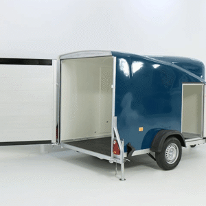 Reboque Furgão Debon DK Vollpoly – 150 × 290 × 160 cm – Azul