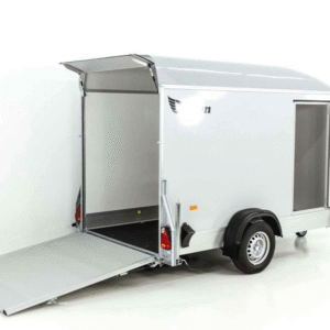 Reboque Furgão Debon C300 – 148 × 295 × 190 cm – 1,3 t – Cinzento