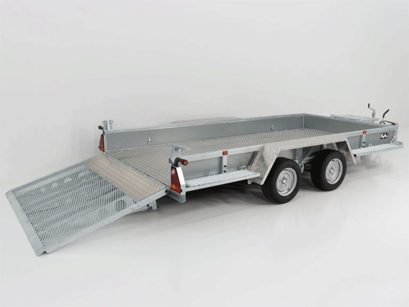 Reboque Porta-Máquinas Variant Maxi Load – 180 × 400 cm – 3,5 t – Rampa e Piso em Alumínio