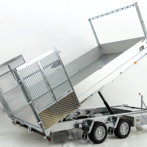 Reboque Basculante Traseiro TwinTrailer TT27-30 Tandem – 183 × 309 × 40/120 cm – 2,7 t