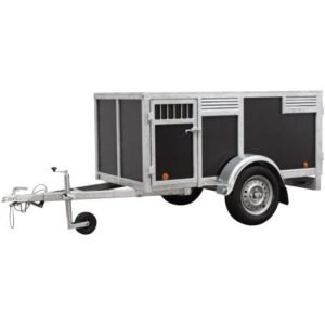 Reboque para 4 Cães BW Trailers – Castanho – 500 kg