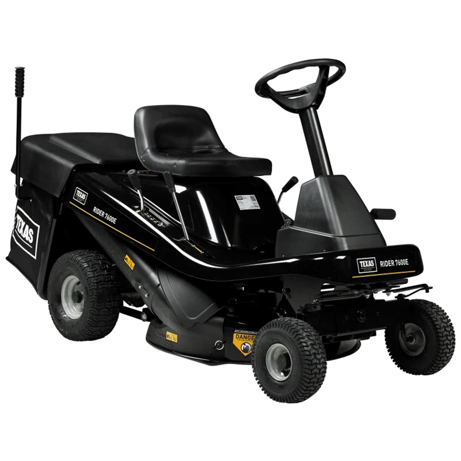 Trator Corta-Relva Texas Rider 7600E 3-em-1 – Corte 76 cm