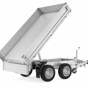 Reboque Basculante Böckmann RK-AL 30/16 – 3,08 m – 2.700 kg – Bomba Elétrica