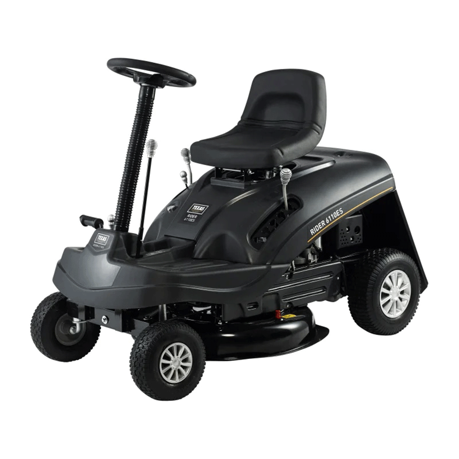 Corta-Relva de Condução Texas Rider 7600 2 em 1 – 76 cm – Kit Mulching