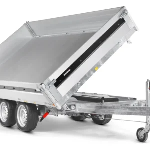 Reboque Basculante Trilateral Brenderup TT5325 – 2.700/3.500 kg – Bomba Elétrica