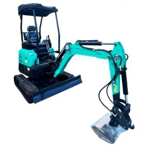 Miniescavadora E20 – 2.000 kg – Motor Kubota