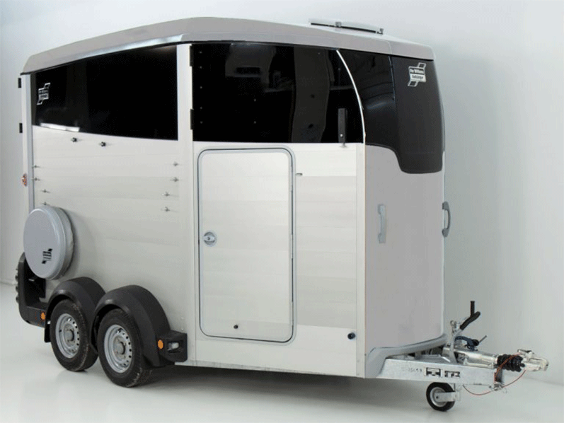 Reboque para Cavalos Ifor Williams HBX 511 – Novo Modelo – Prateado