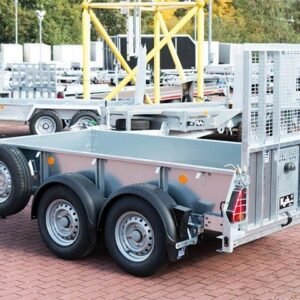 Reboque Porta-Máquinas Ifor Williams GD85 – 158 × 250 cm – 2,7 t – Rampa