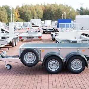Reboque Porta-Máquinas Ifor Williams GD85 – 158 × 250 cm – 2,7 t – Rampa