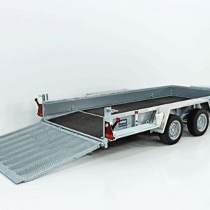 Reboque Porta-Máquinas Variant Maxi Load – 180 × 400 cm – 3,5 t – Rampa e Traseira Beavertail