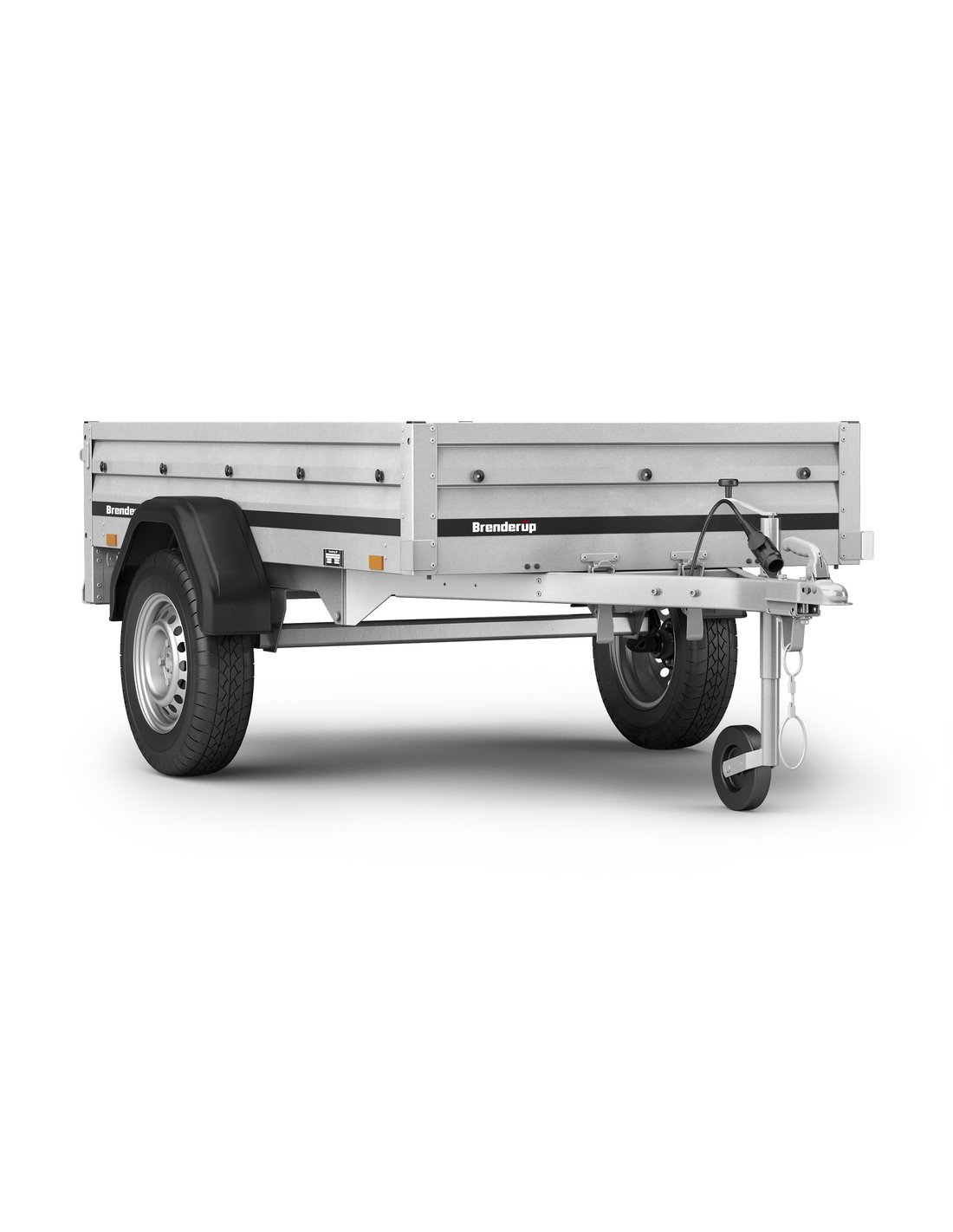 Reboque Brenderup 1205S – 500 kg – Basculante Manual