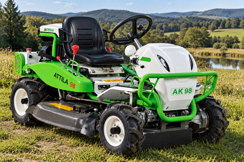 Corta-Mato de Assento Etesia Attila AK98 – 97,5 cm